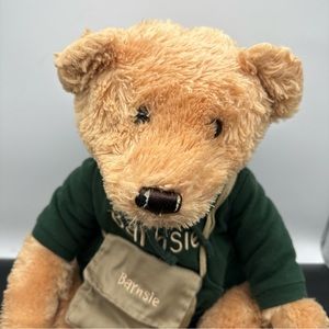 Gund Barnsie Teddy Bear Barnes & Noble With Hoodie Stuffed Vintage Plush